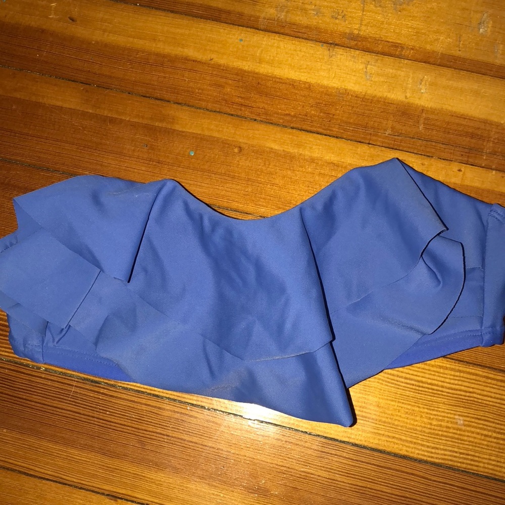 Strapless bathing suit top